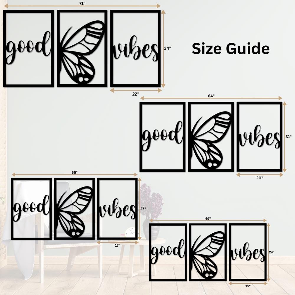 Three-Piece Wooden Wall Art Set, Wood Home Decor, Modern Natural Wall Hanging