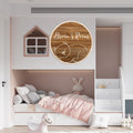 Custom Name Sign for Kids Room, Personalized Nursery & Bedroom Decor